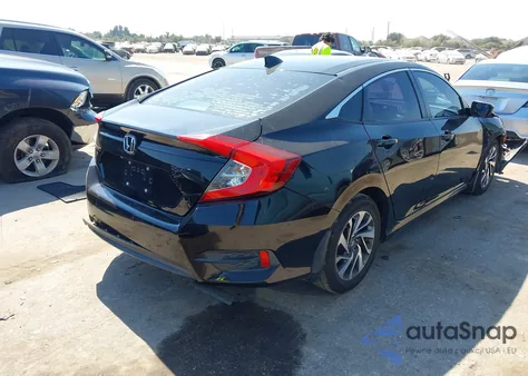 2017 Honda Civic Ex from USA, damaged, VIN 19XFC2F78HE035017